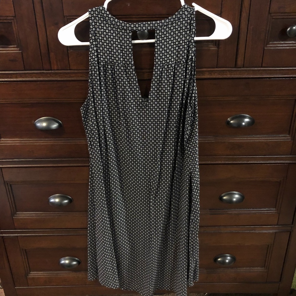 Black and white dress